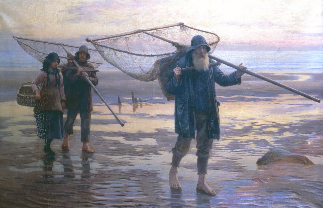 Krevety od William Banks Fortescue