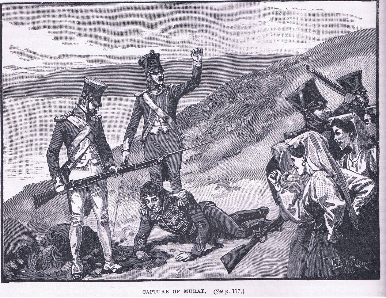 Zajetí Murata AD 1815 od William Barnes Wollen