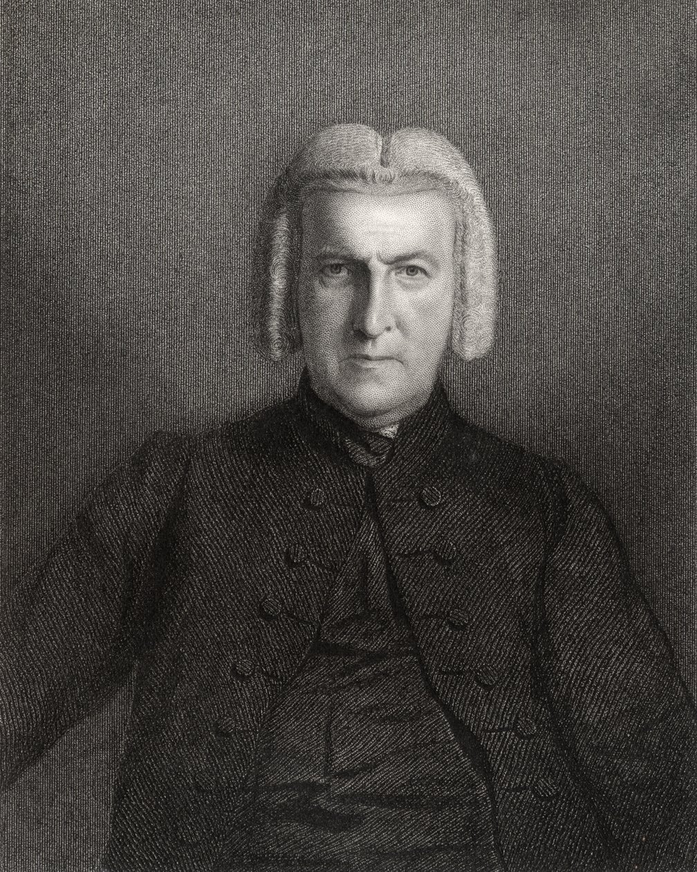 Rev. Shute Barrington, vyrytý J. Cochranem, z 
