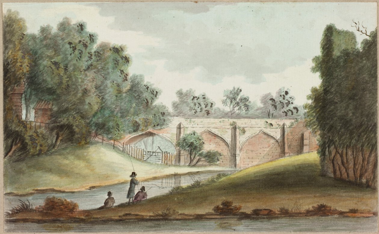 Northumberland View (tužka a akvarel na papíře) od William Beilby