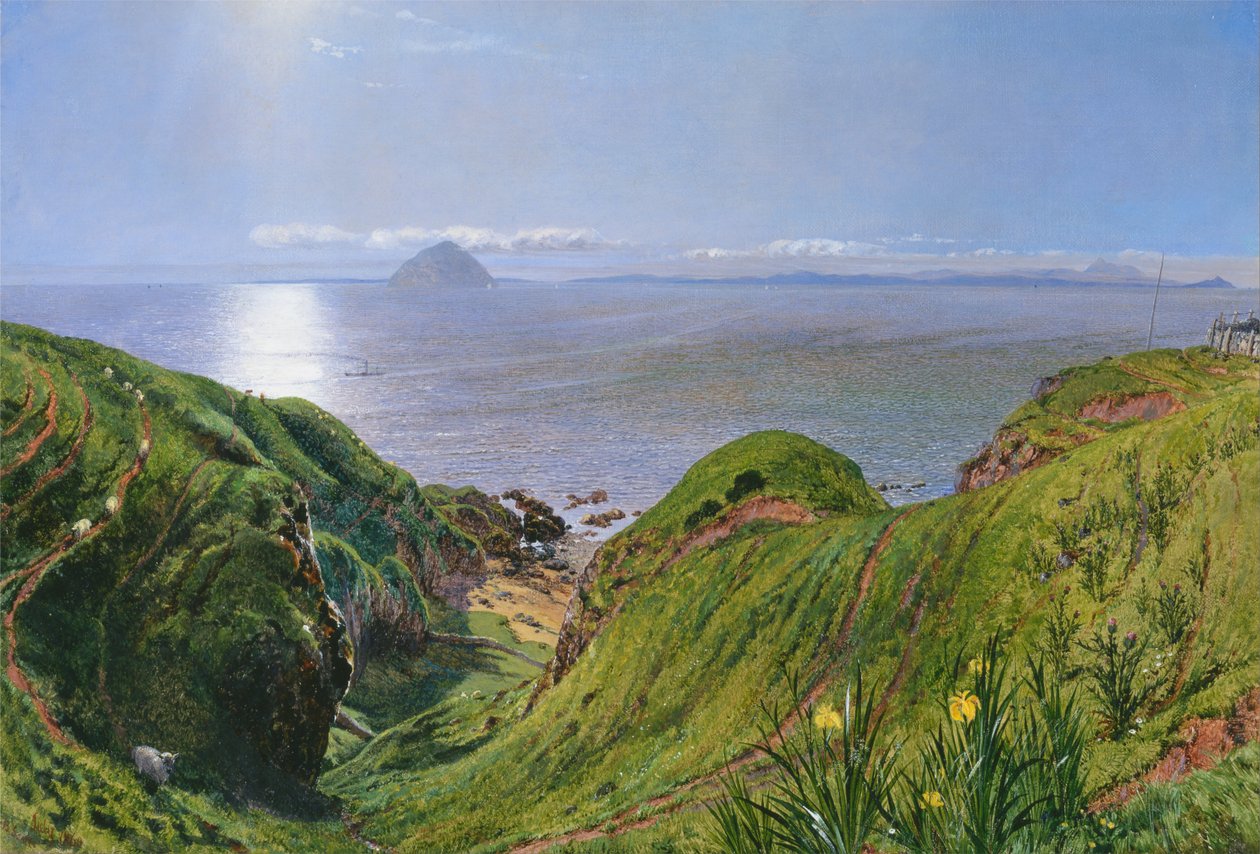 Ailsa Craig od William Bell Scott