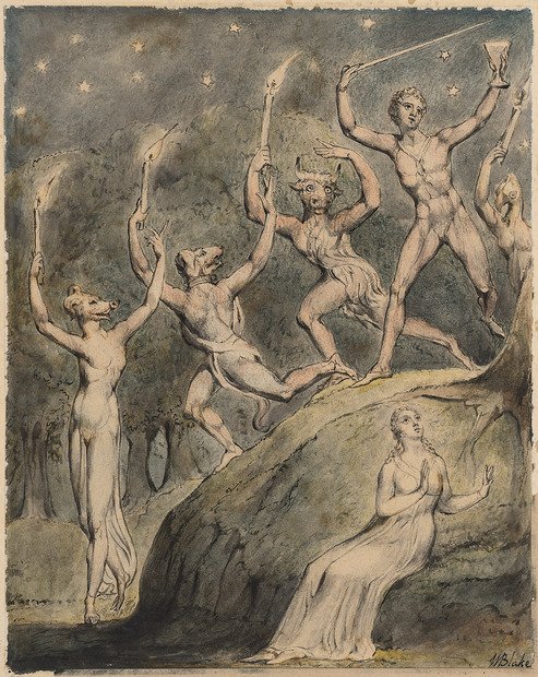 Miltons Comus od William Blake