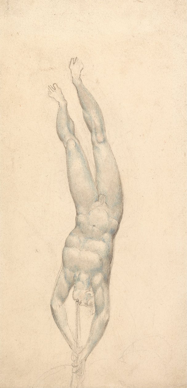 Anděl s trubkou od William Blake