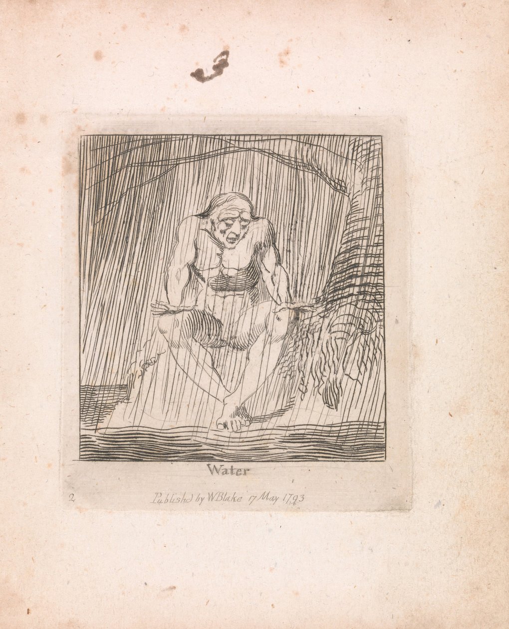 Pro děti. Brány ráje, talíř 4, od William Blake