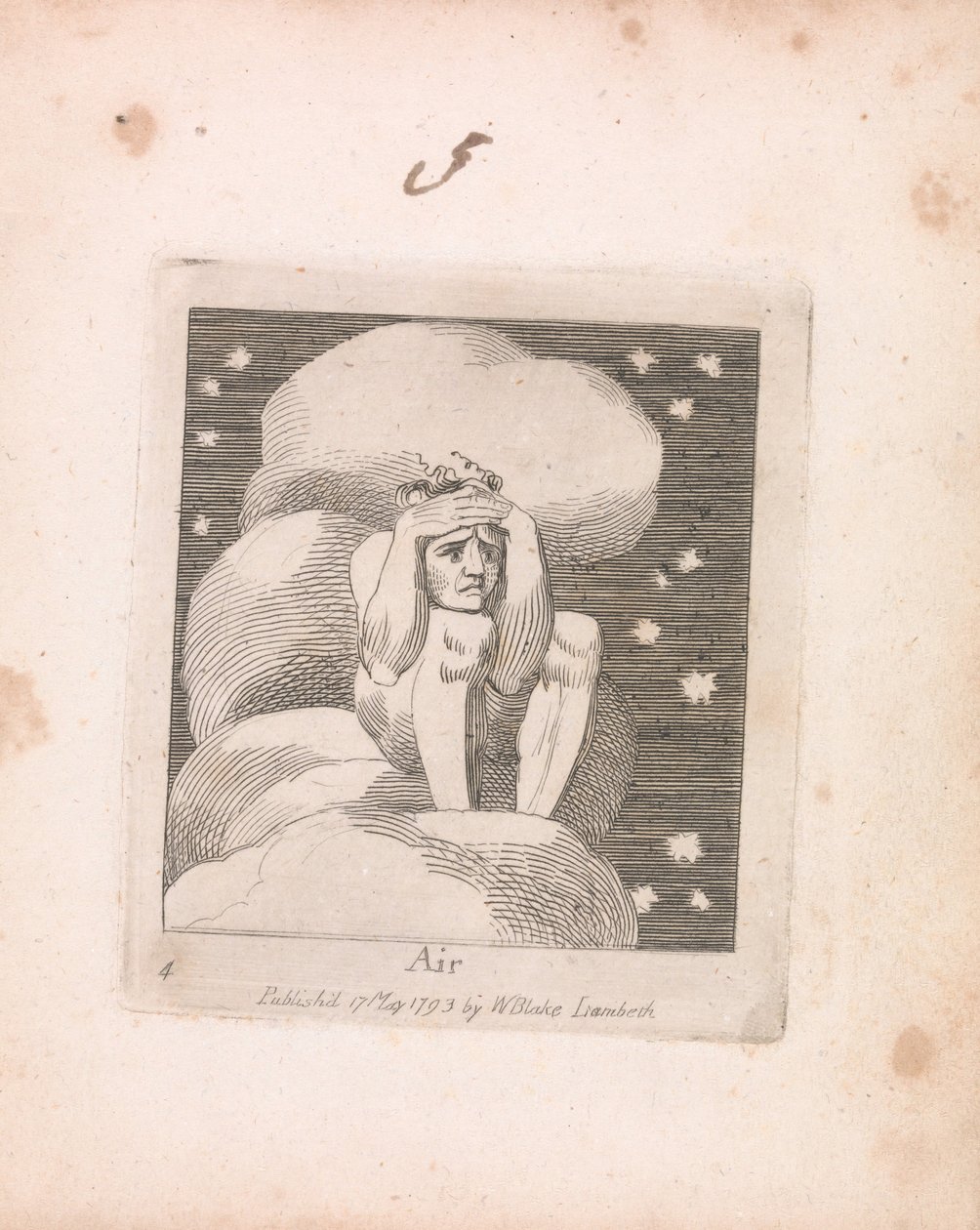 Pro děti. Brány ráje, talíř 6, od William Blake