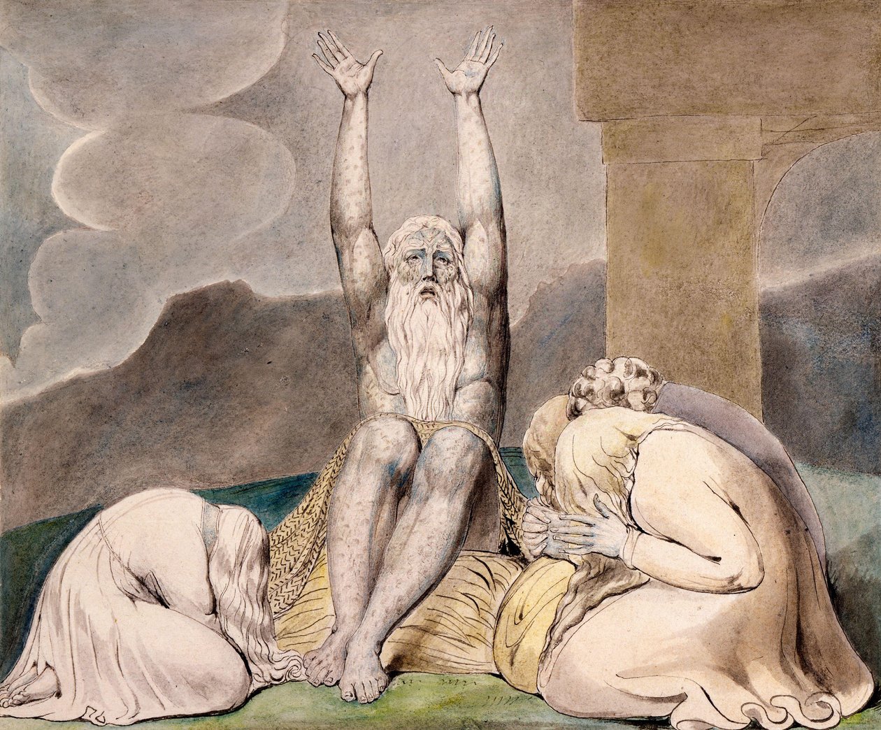 Jobs Despair od William Blake