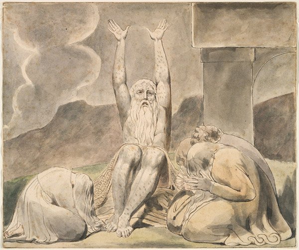 Jobs Evil Dreams od William Blake