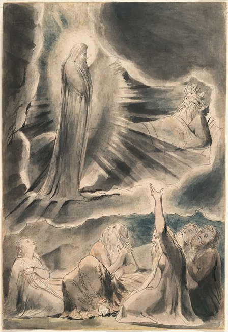 Jobs Evil Dreams od William Blake