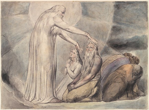 Jobs Evil Dreams od William Blake