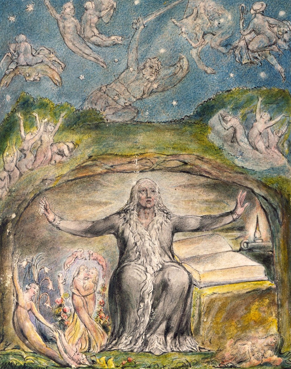 LAllegro a Il Penseroso od William Blake