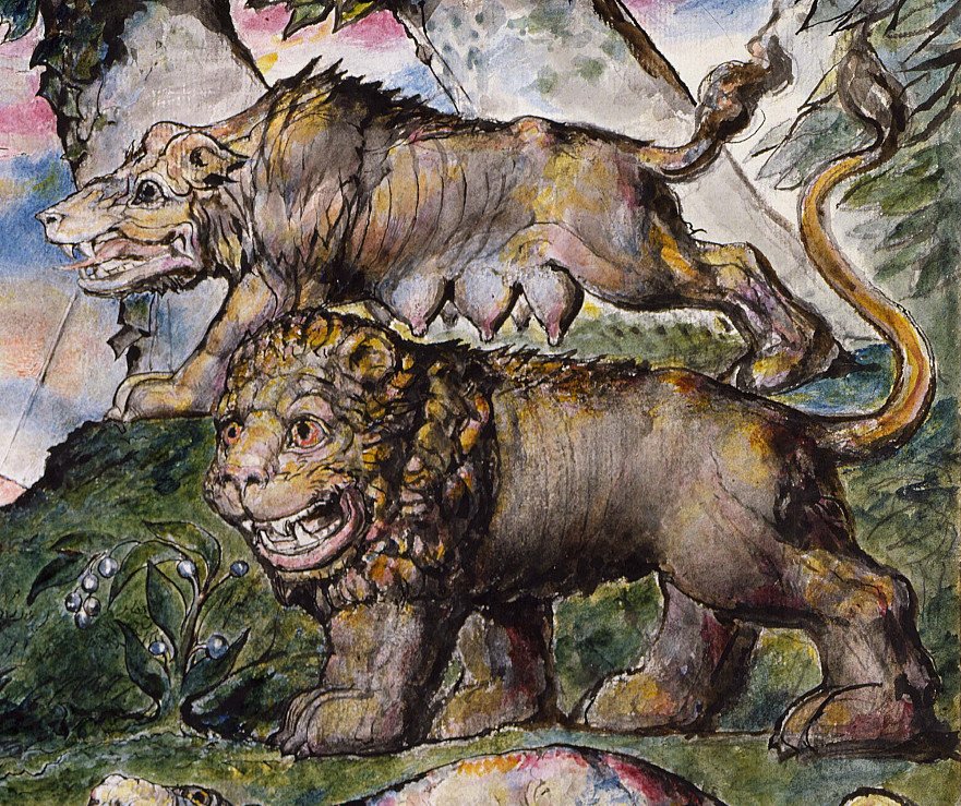 Lev a vlk od William Blake