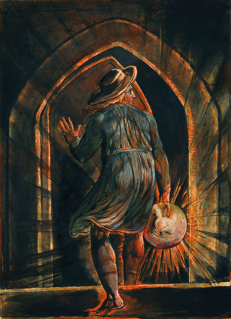 Los Vstup do hrobu od William Blake
