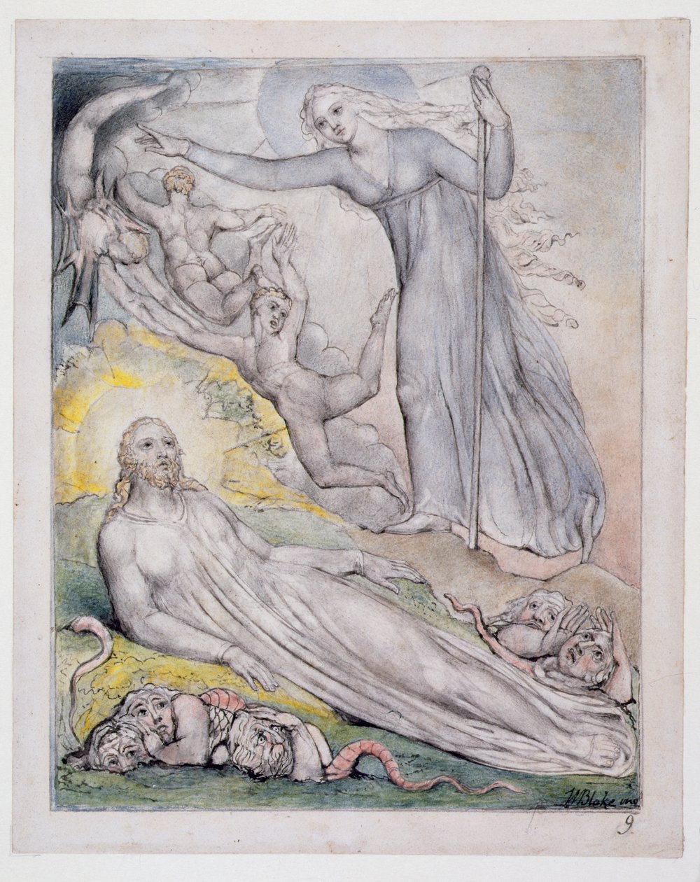 Morning Chasing away the Phantoms, ilustrace z 