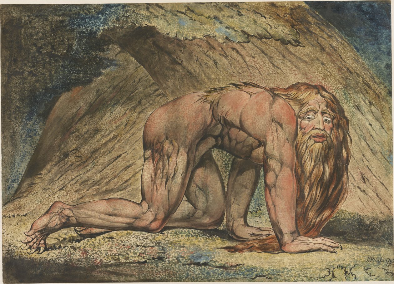 Nebúkadnesar od William Blake