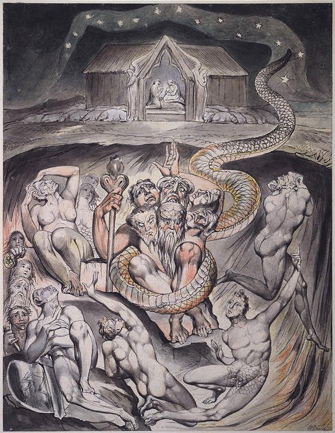 Ráno Kristova narození od William Blake