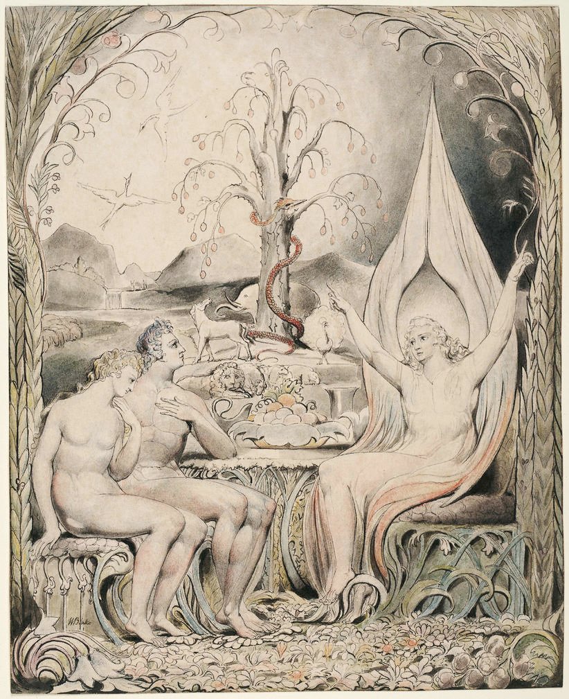 ztracený ráj od William Blake