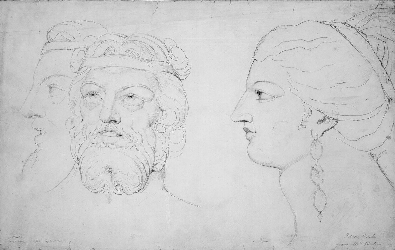 Pindar a Lacy, 1820 od William Blake