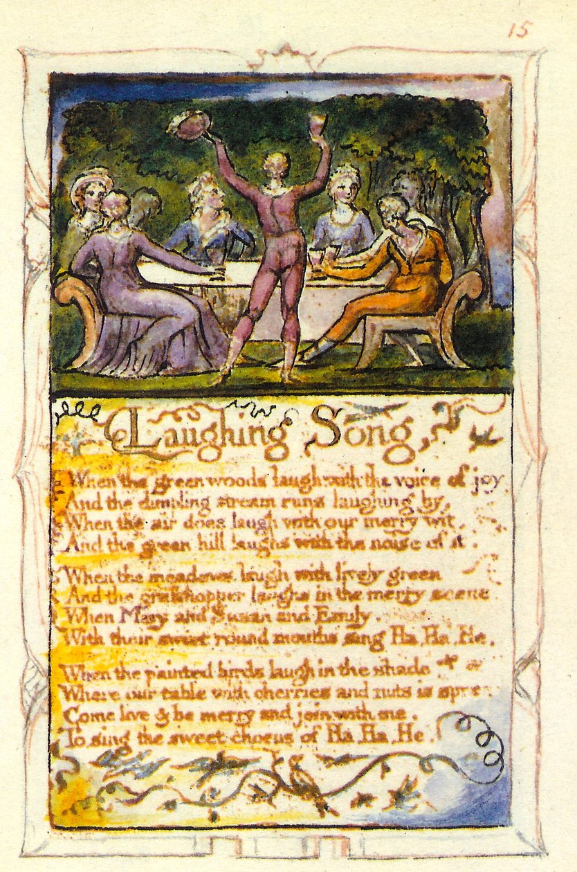 Songs of Innocence - Laughing Song od William Blake