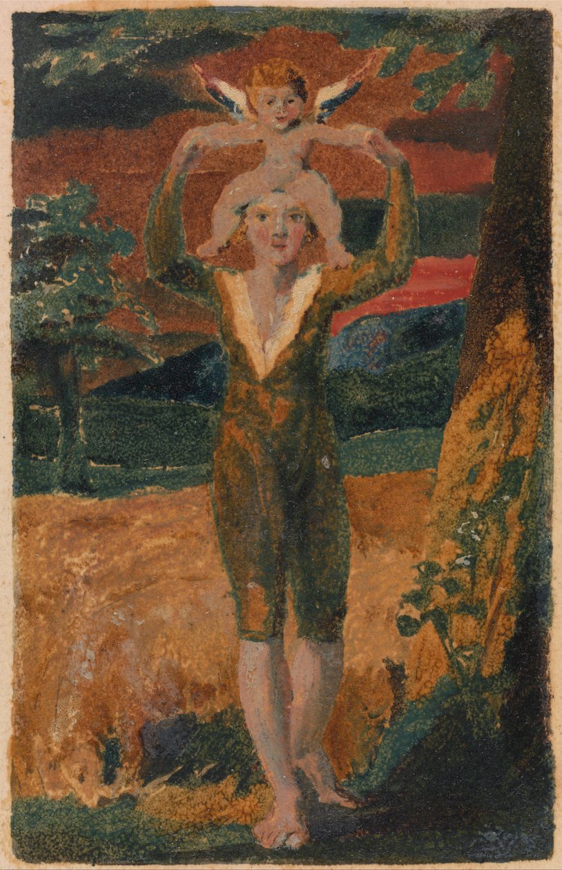 Songs of Innocence and of Experience, Plate 32, Experience Frontispiece (Bentley 28) od William Blake
