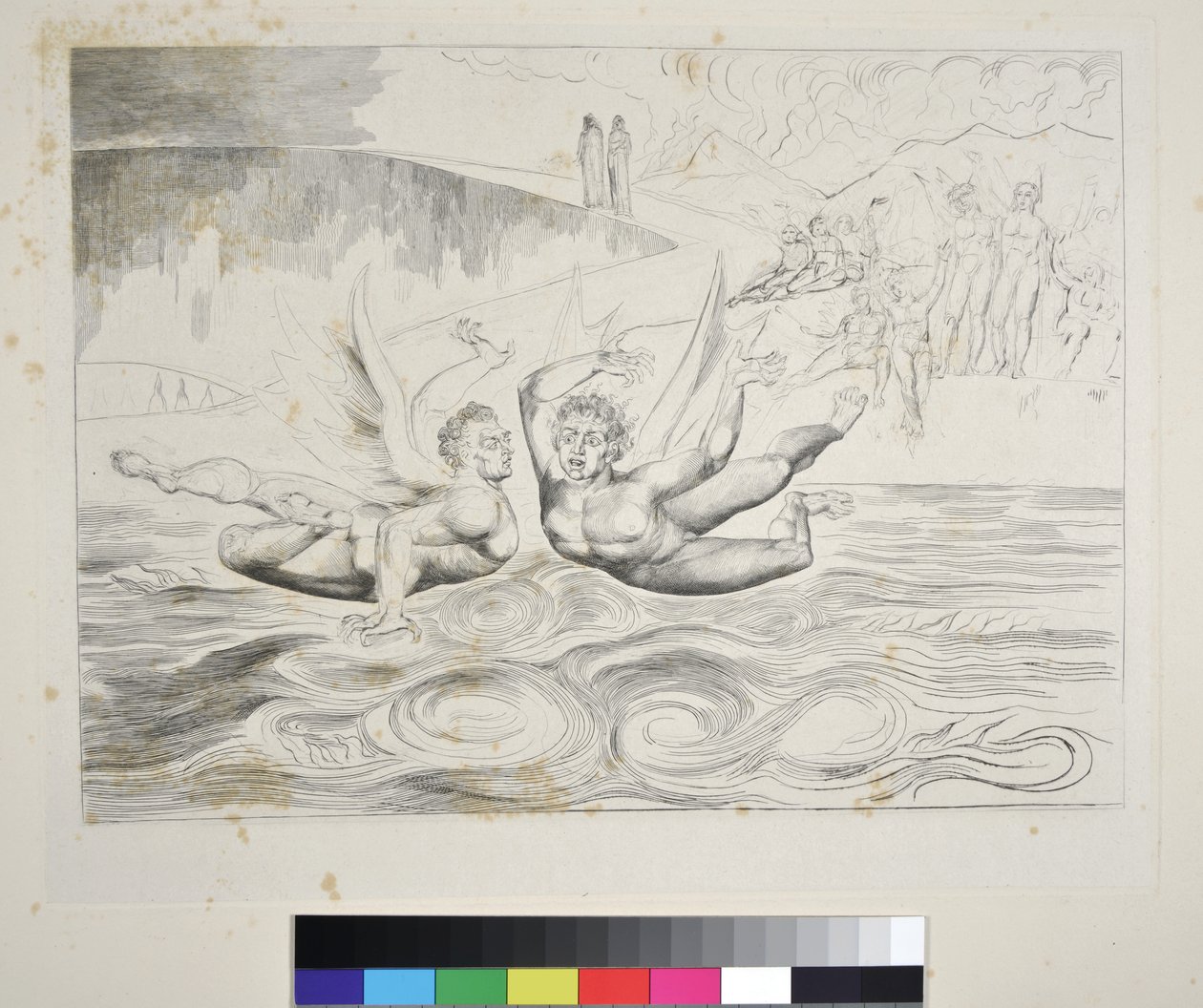 Kruh zkorumpovaných úředníků: Ďáblové se navzájem drásají, Canto XXII, ilustrace k 