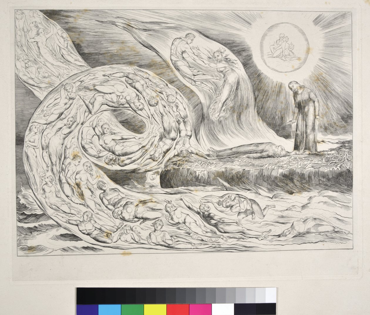 Kruh chtivých: Paolo a Francesca Inferno V, ilustrace k 