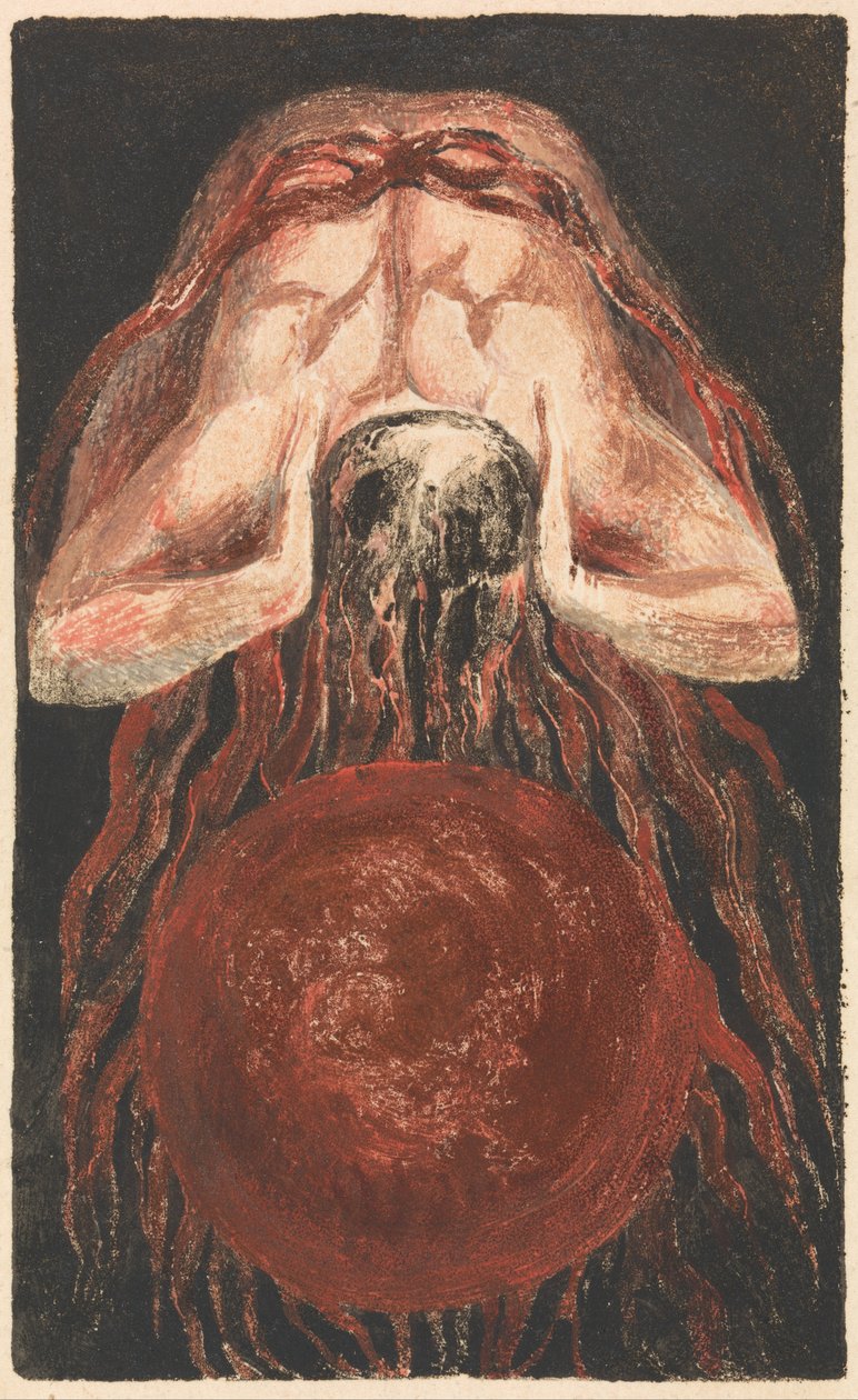 První kniha Urizena, talíř 16 (Bentley 17) od William Blake