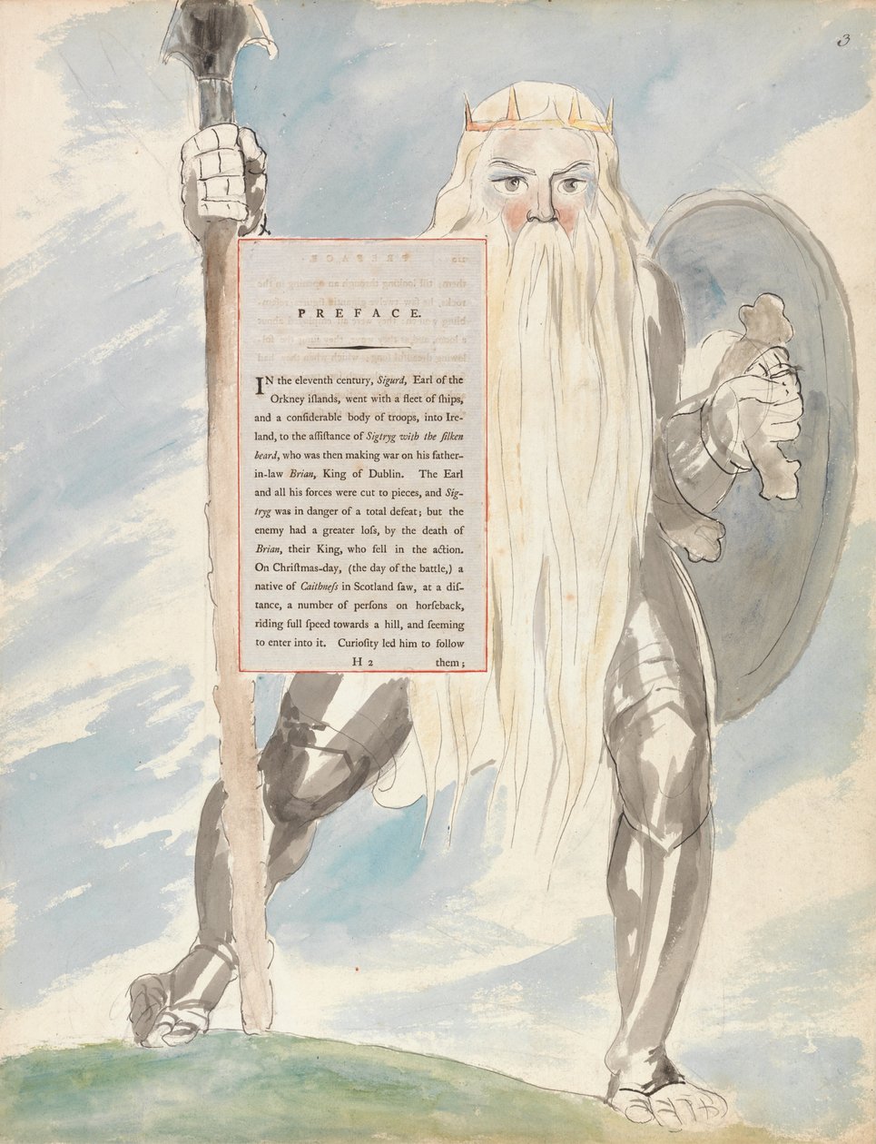Básně Thomase Graye, Design 69, od William Blake