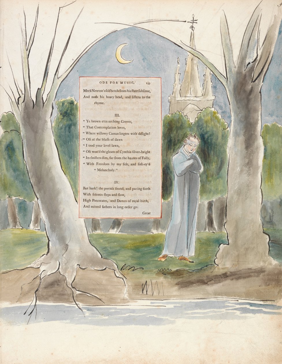 Básně Thomase Graye, Design 97, od William Blake
