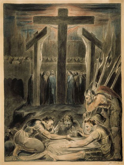 The Soldiers Casting Lots for Christs Garments od William Blake