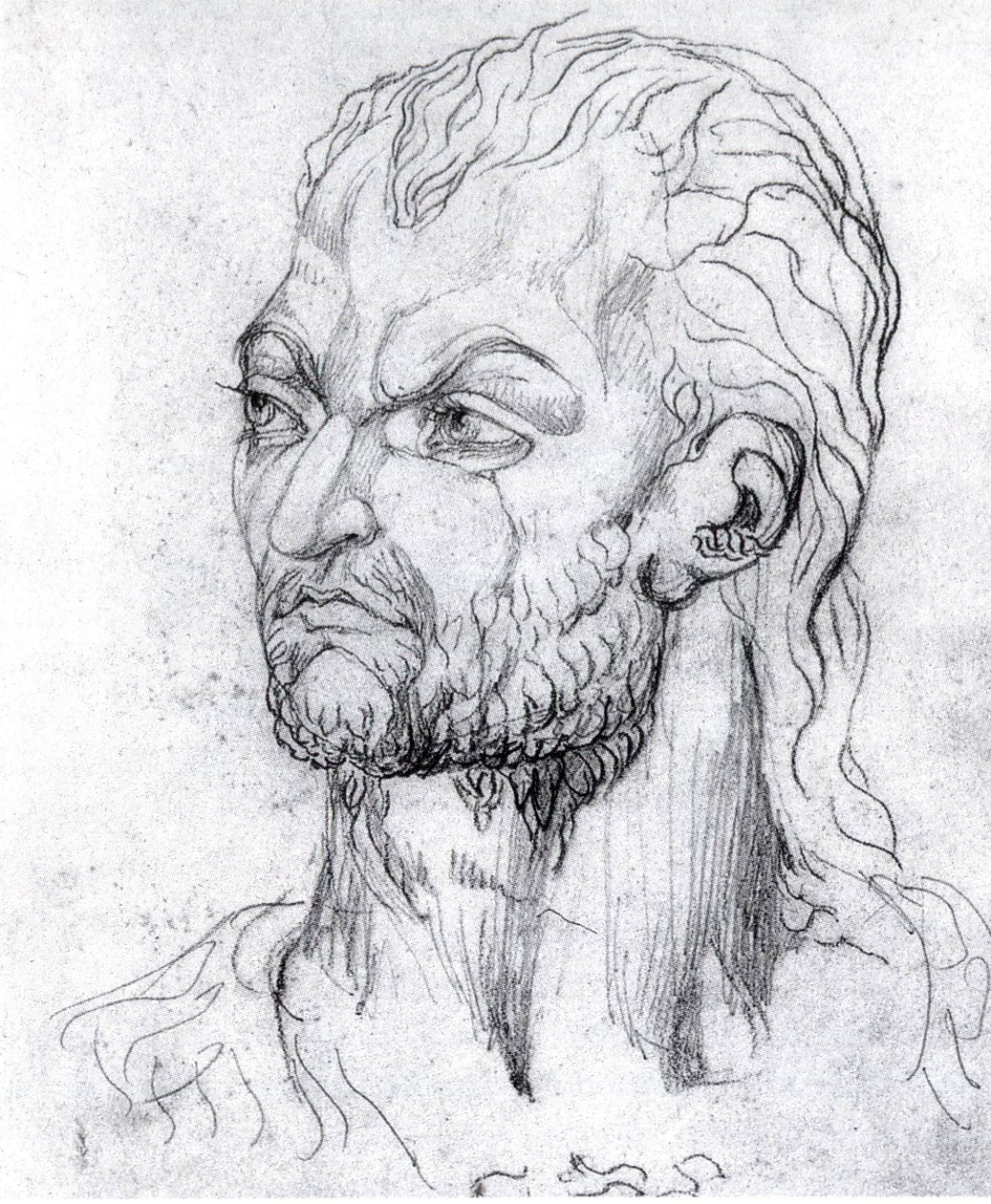 Vizionářský vedoucí Owen Glendower od William Blake