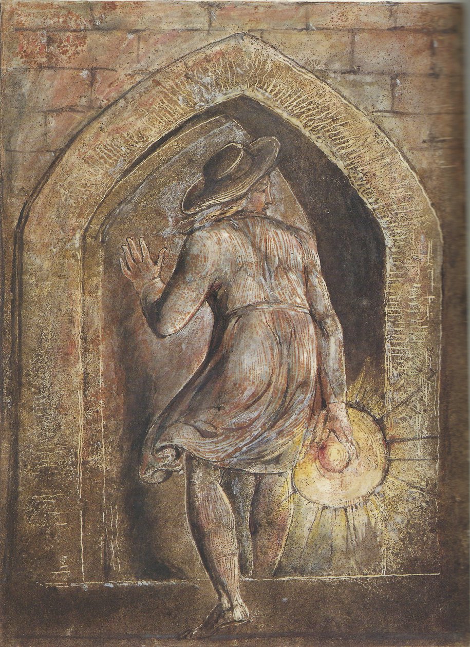 William Blake, talíř 01 Jeruzalém od William Blake