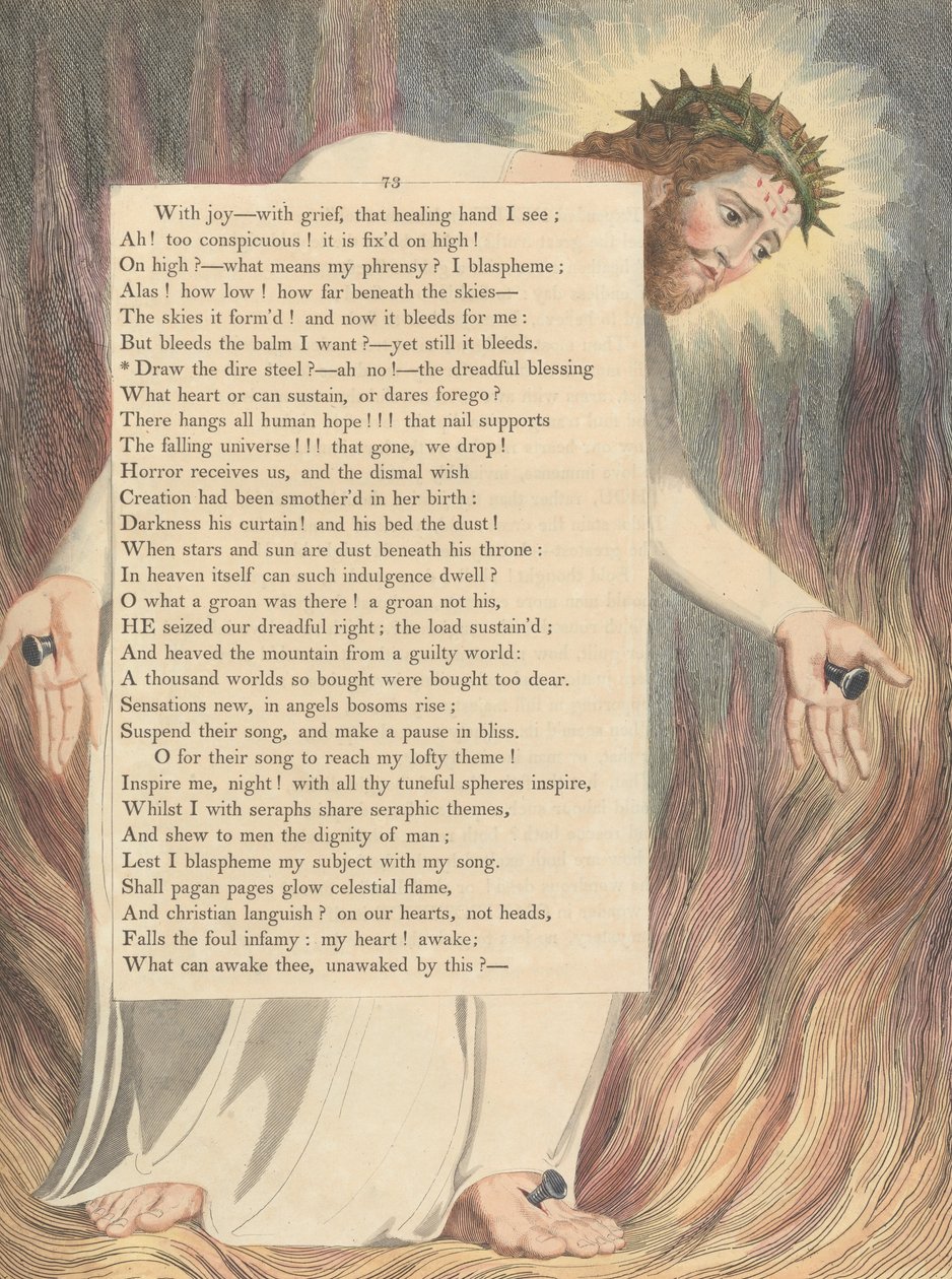Youngovy noční myšlenky, strana 73 od William Blake