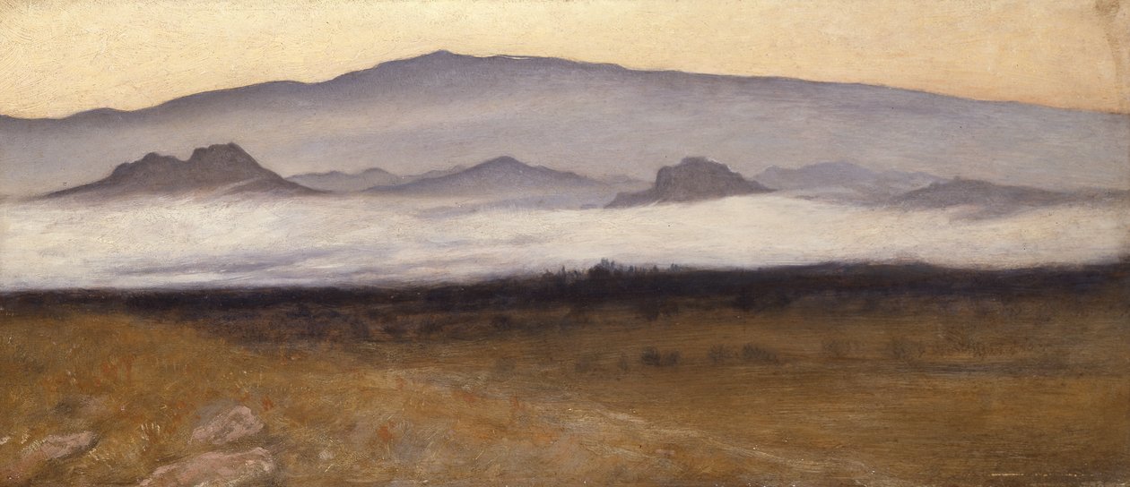 Pohoří Carrara, kolem roku 1890 od William Blake Richmond