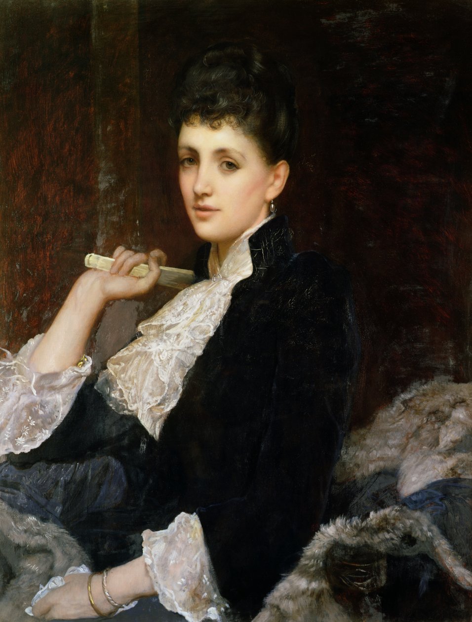 hraběnka z Airlie od William Blake Richmond