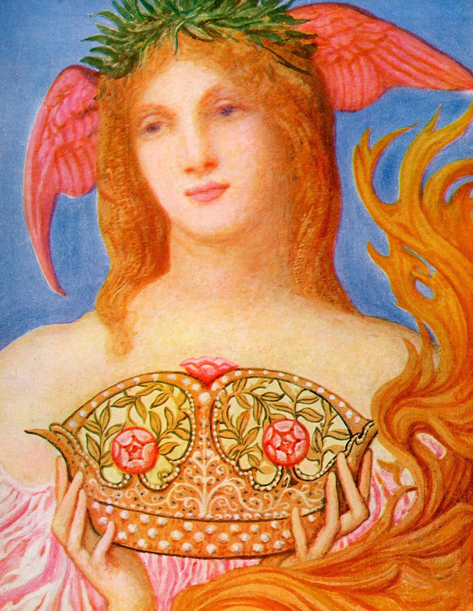 The Crown of Peace od Williama Blakea Richmonda od William Blake Richmond