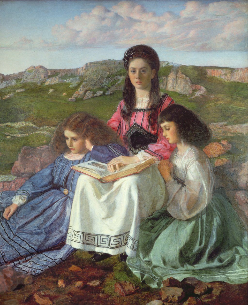 Tři sestry děkana Liddella od William Blake Richmond