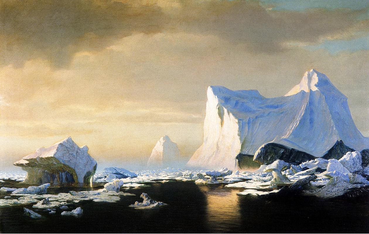 Ledovce, 1882 od William Bradford