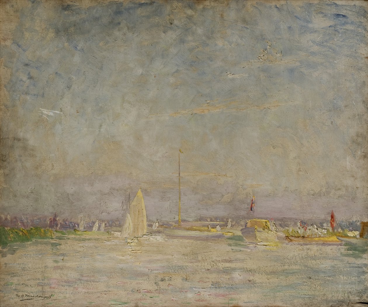 Podvečer na řece Aut od William Brown MacDougall