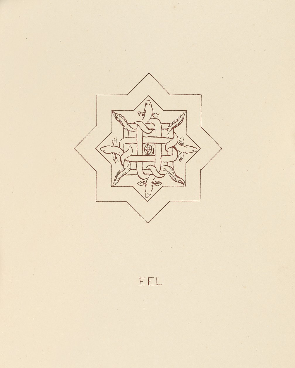 Úhoř, 1878 od William Burges