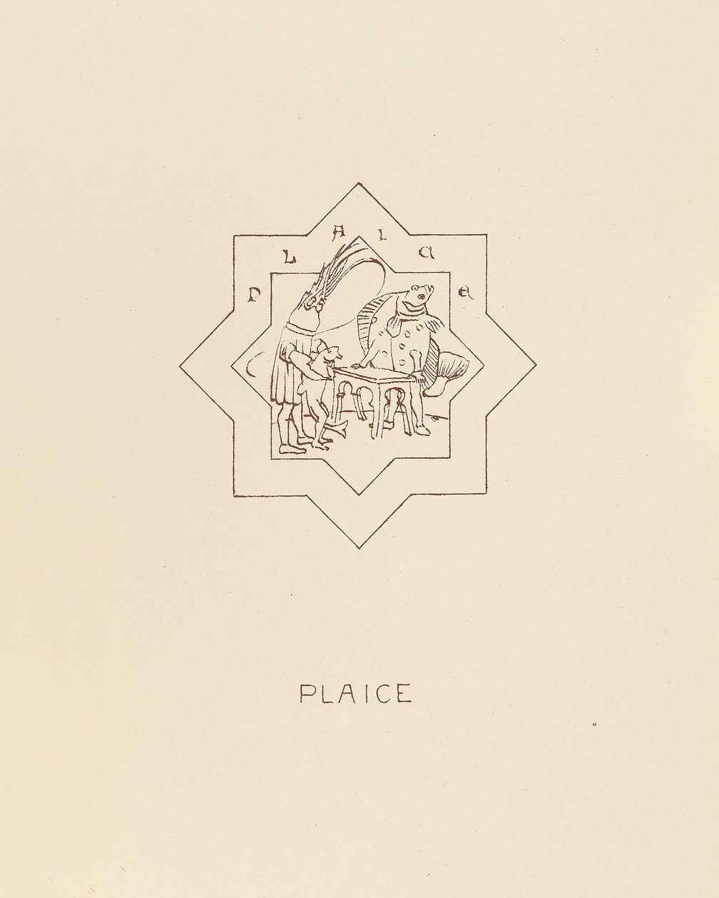 Platýs velký, 1878 od William Burges