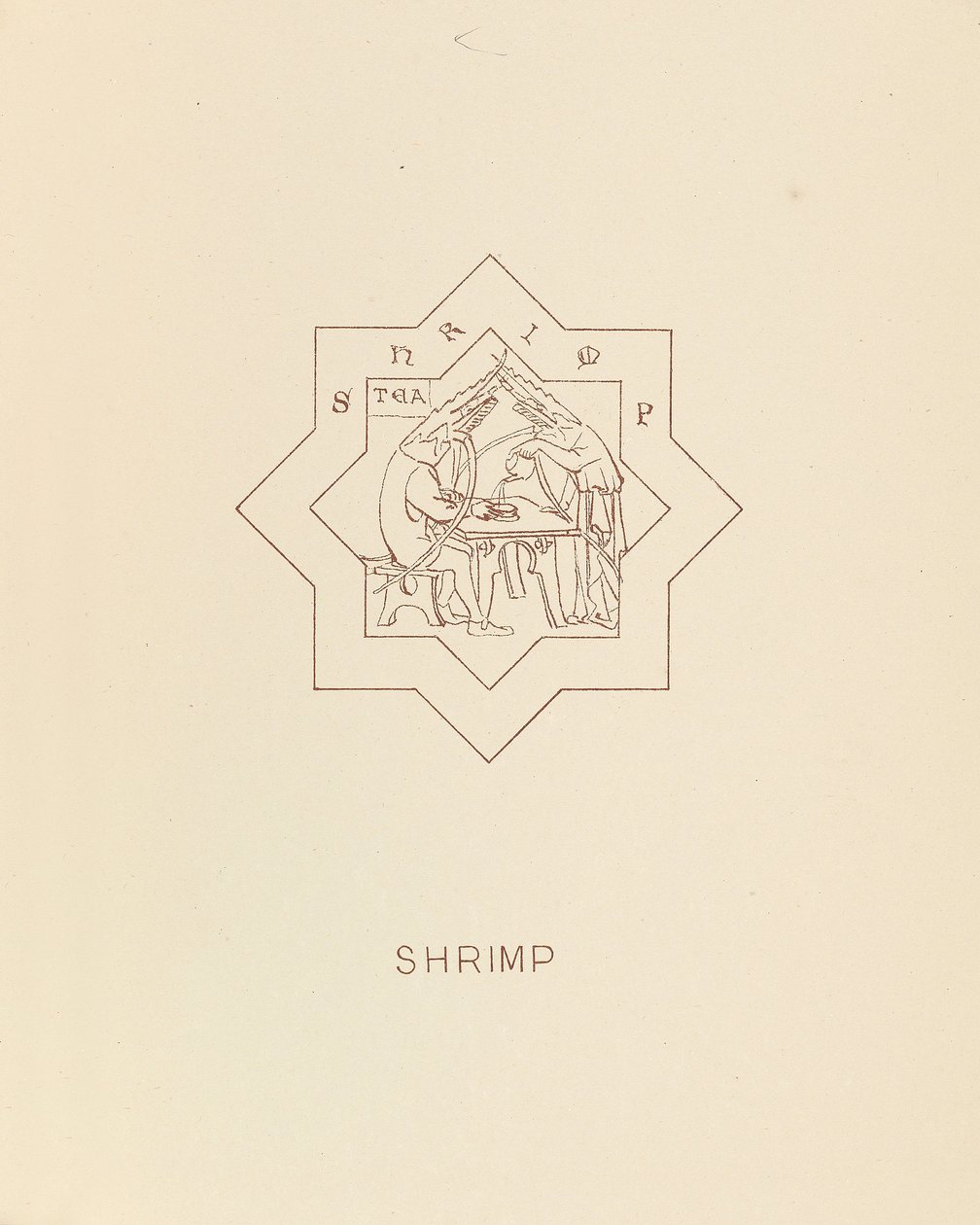 Krevety, 1878 od William Burges