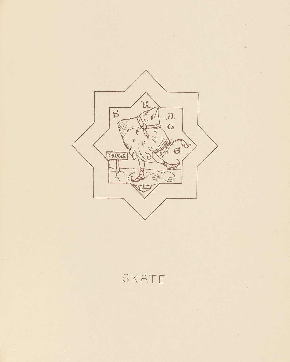 Skate, 1878 od William Burges