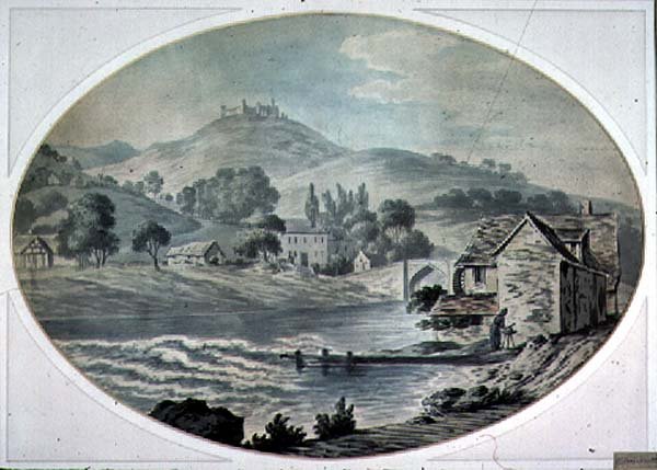 Llangollen, Severní Wales od Henry William Burgess