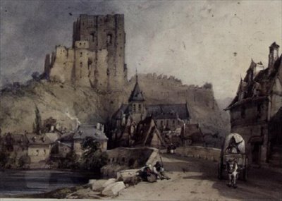 Mont Richard na Cher (Loire-et-Cher) od William Callow