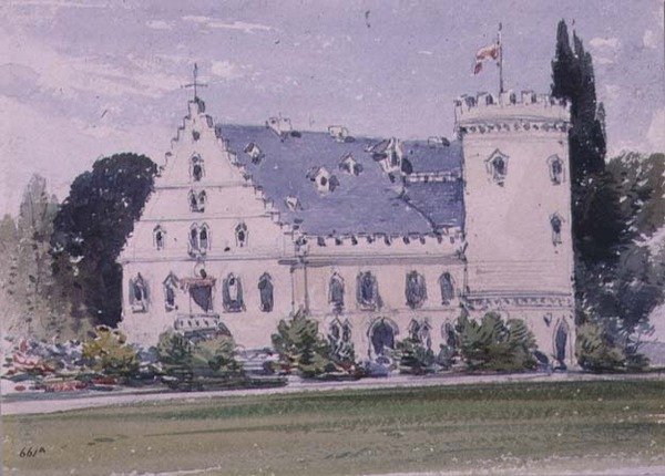 Suvenýry z Rosenau, rodiště HRH Prince Consort, manžela královny Viktorie od William Callow