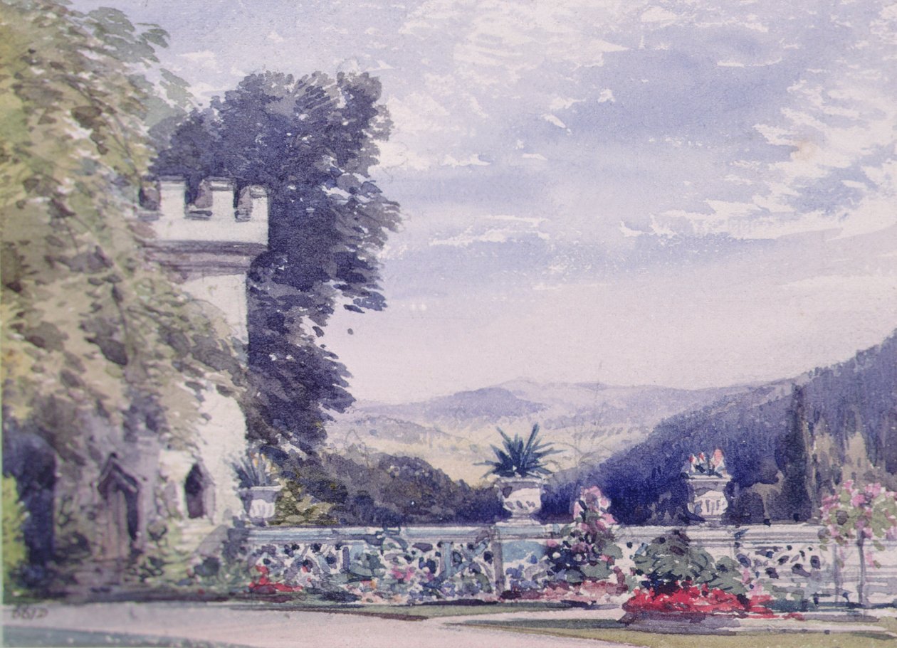 Suvenýry z Rosenau, rodiště HRH Prince Consort, manžela královny Viktorie od William Callow
