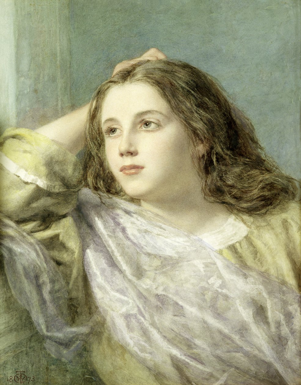 Meditace, 1873 od William Dobson