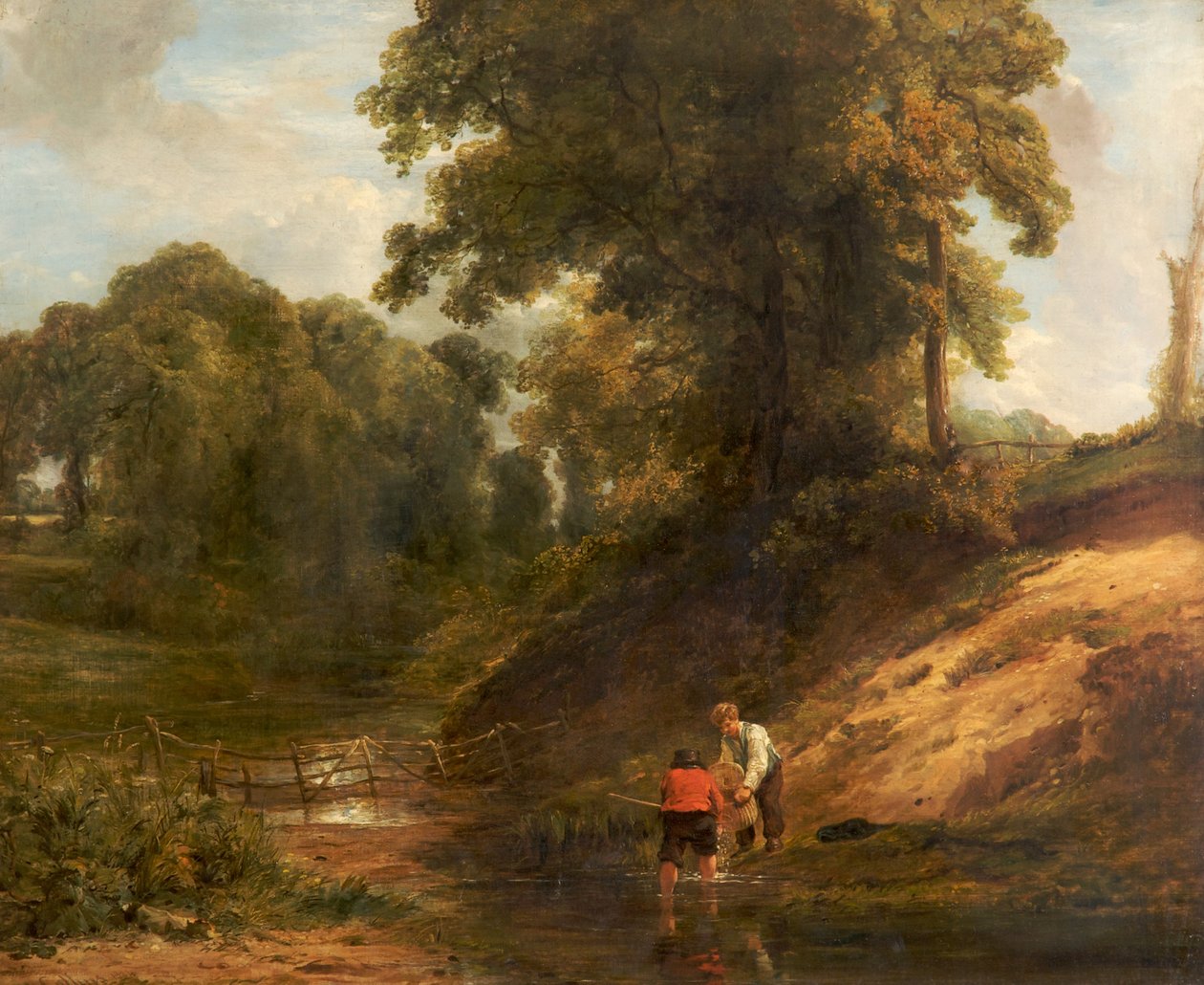 Boys Fishing, 1824 od William Collins