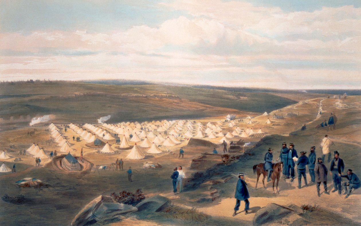 Camp of the Naval Brigade, deska z 
