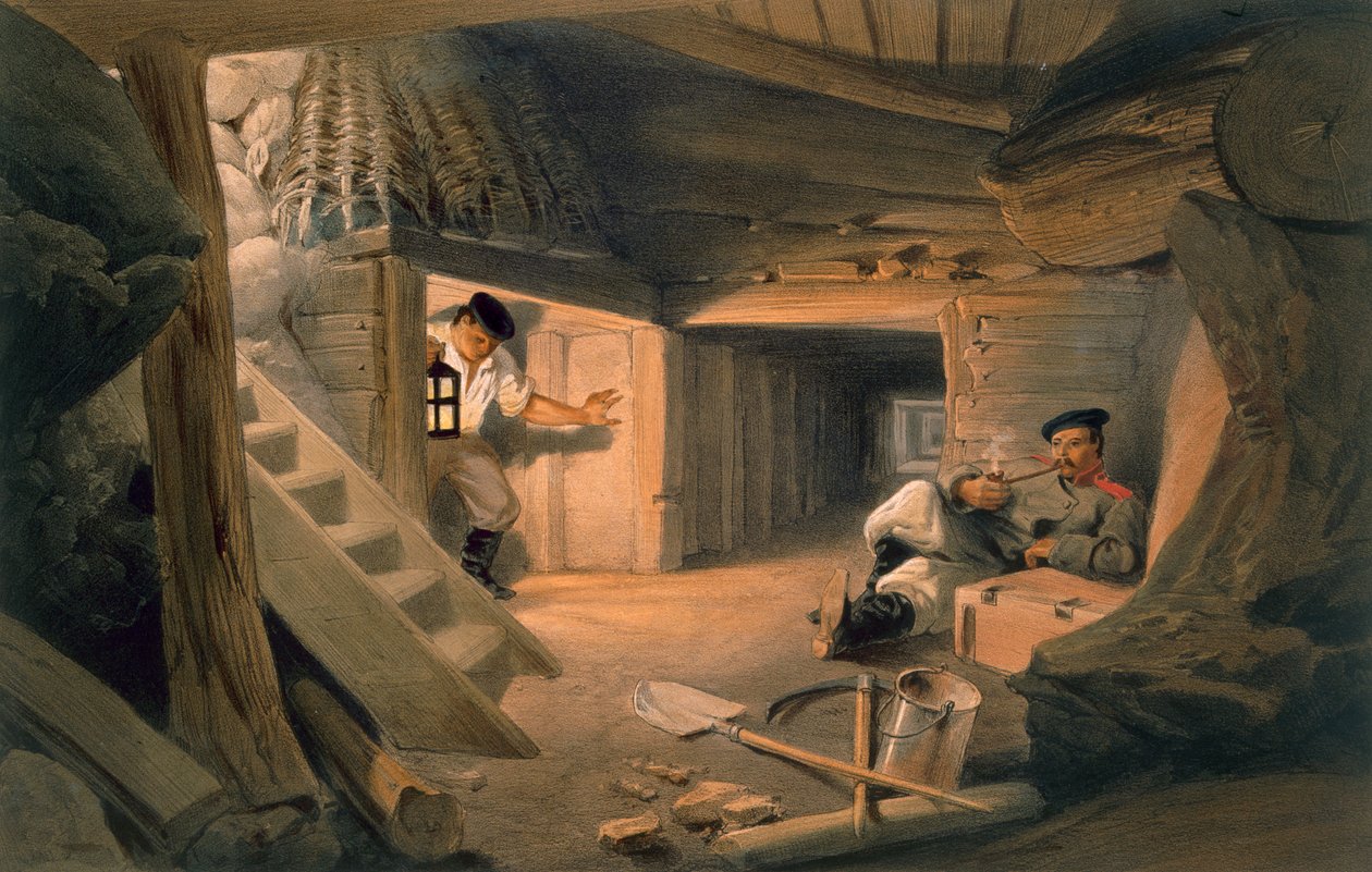 Důl Bastion du Mat, deska z 